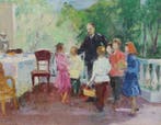 Khitrova Tamara Alexandrovna (1913-1991) - Lenin con bambini