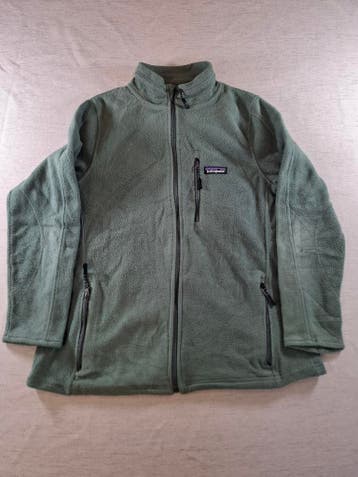 Patagonia Fleece dames, maat M, donker groen, Maat 38/40 (M), Verzenden, Patagonia, Zo goed als nieuw