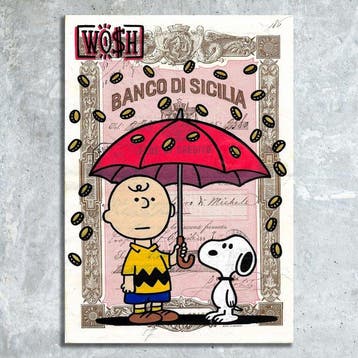 WO$H - Banco di Sicilia 2580 ( with frame )