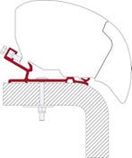Fiamma Hymer Adapter 290 F65/F80, Ophalen of Verzenden, Nieuw, Fiamma