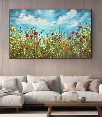 Irina Morisch - Magical night Nr.11- XXL floral artwork-