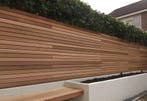 Western Red Cedar–open gevel–rhombus–planken–schutting-18x92, Ophalen, Minder dan 25 mm, Nieuw, 200 tot 250 cm
