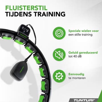 Tunturi Smart Adjustable Hoelahoep - Massage Hoela Hoep Met, Ophalen of Verzenden, Nieuw