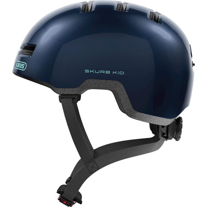 ABUS Skurb Kid midnight blue M (Kinderen), Fietsen en Brommers, Fietsaccessoires | Fietskleding, Nieuw, Ophalen of Verzenden