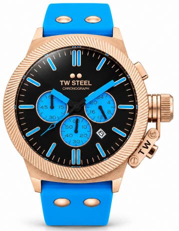 TW Steel TWCS133 New Canteen Chronograaf herenhorloge 45 mm, Overige merken, Staal, Verzenden, Polshorloge