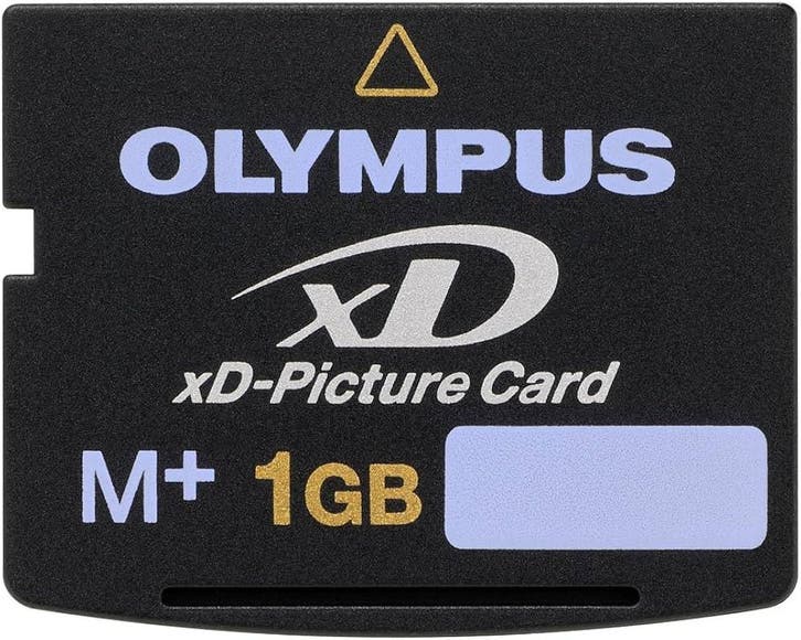 Olympus xD-Picture Card Memory Card - 1GB (Type M+), Audio, Tv en Foto, Fotografie | Fotostudio en Toebehoren, Zo goed als nieuw