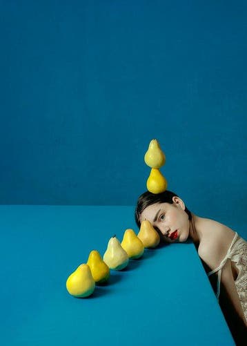 Elena Paraskeva - A Balancing Act (Baryta Silk)- XL