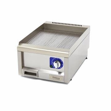 Horeca Grillplaat - Gegroefd - Enkel - 60 cm Diep, Zakelijke goederen, Horeca | Keukenapparatuur, Verzenden, Nieuw in verpakking