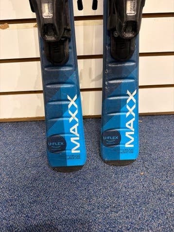 Elan Maxx Blue + EL 4.5 GW Binding - Kinderskis-120, Sport en Fitness, Overige merken, Gebruikt, Ophalen of Verzenden, Carve