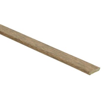 Afwerkl. met plakstrip oud kastanje (Afwerklijst), Overige materialen, Verzenden, 50 tot 150 cm, Overige typen