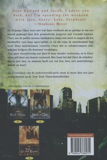 Stad van beenderen / Kronieken van de Onderwereld / 1, Boeken, Verzenden, Zo goed als nieuw, Cassandra Clare
