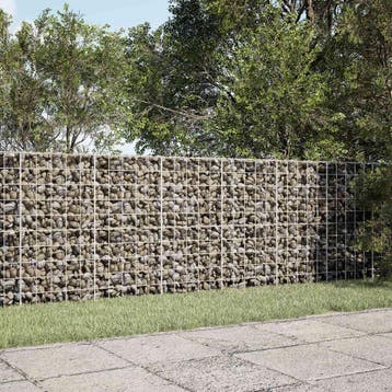 vidaXL Gabion met 3,5 mm Draad en 10x10 cm Gaas 200x100x100, Verzenden, Nieuw, IJzer