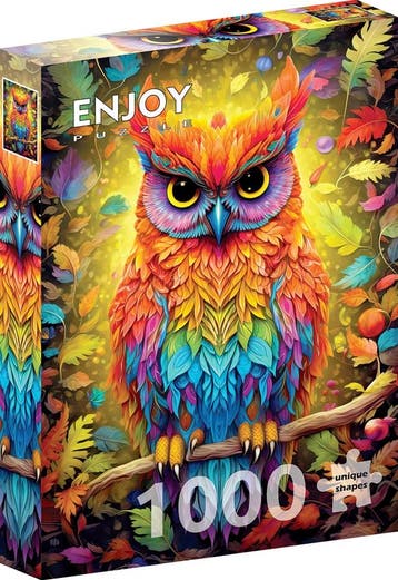 Autumnal Owl Puzzel (1000 stukjes) | Enjoy Puzzle - Puzzels, Verzenden, Nieuw