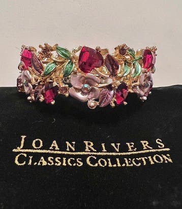 Joan Rivers - Spectaculair “Garden of Love” goudverguld