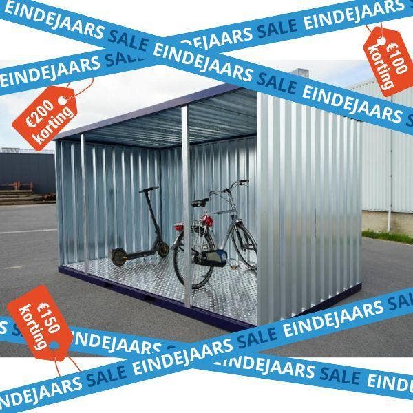 *GLOEDNIEUW* Demontabele Fietsenstalling | ZEER POPULAIR, Tuin en Terras, Overkappingen, Nieuw