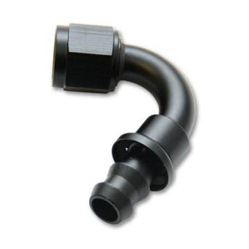 Vibrant Push-On 120 Degree Hose End Elbow Fitting - -8AN, Auto diversen, Ophalen of Verzenden