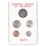 België FDC Set 1971 FR, Postzegels en Munten, Munten | België, Verzenden