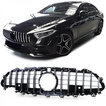 Grill Mercedes CLS C257 17-.. GT Look Glans Zwart/Chroom, Ophalen of Verzenden, Nieuw