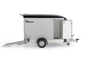 Debon Roadster C300 Aluminium  + zijdeur Gesloten, Auto diversen, Aanhangers en Bagagewagens, Ophalen of Verzenden, Nieuw