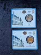 Luxemburg. 2 Euro 2025 Henri + Schuman (2 stuks) (Zonder, Postzegels en Munten