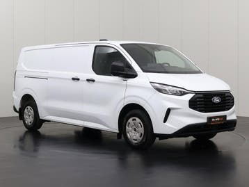 Ford Transit Custom 2.0TDCi 136PK Lang Business digital | Le, Gebruikt, Euro 6, Wit, Leder