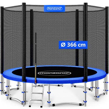 Trampoline Ø366cm incl Veiligheidsnet (Trampolines), Verzenden, Nieuw