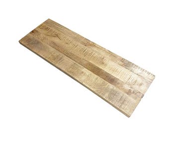 Mangohout plank 30 cm diep - 2,5 cm massief blad -, Ophalen of Verzenden, Nieuw