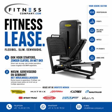 Fitnessapparatuur Leasen - Wij Bieden Alle Opties!, Sport en Fitness, Fitnessmaterialen, Ophalen of Verzenden, Nieuw