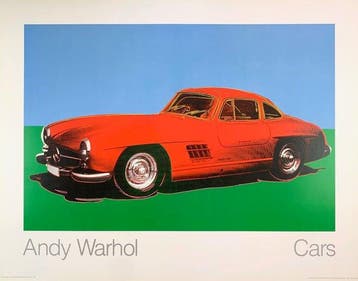 Andy Warhol (1928-1987) - Cars 300 SL Coupe Bj. 1954 -