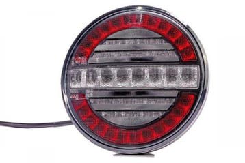 LED mist- en achteruitrijlicht (rond) | 12-24v | 100cm. kabe, Verzenden, Nieuw