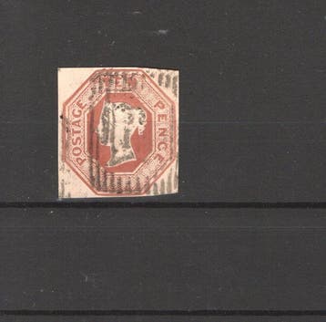 Groot-Brittannië 1848 - Groot Brittannie 1848 gebruikt, Gestempeld