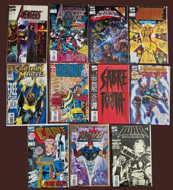 Avengers, Captain Marvel, Cable, Nova, Infinity Crusade,, Nieuw
