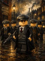 Shayer - Peaky Blinders – Shelby Empire in Bricks - XL -, Nieuw