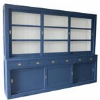 Buffetkast XL blauw Hasselt 300cm, Ophalen of Verzenden, Nieuw