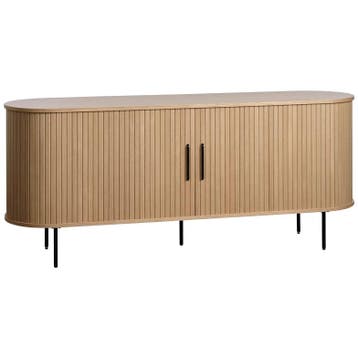 De Rebellenclub Taree Dressoir L - Eiken - Ongebruikt, Huis en Inrichting, Japandi, 150 tot 200 cm, Ophalen of Verzenden, Zo goed als nieuw