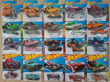 Hot Wheels 1:64 - Modelauto (20), Nieuw
