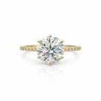Zonder minimumprijs - Ring - 14 karaat Geel goud - 2.27ct., Nieuw