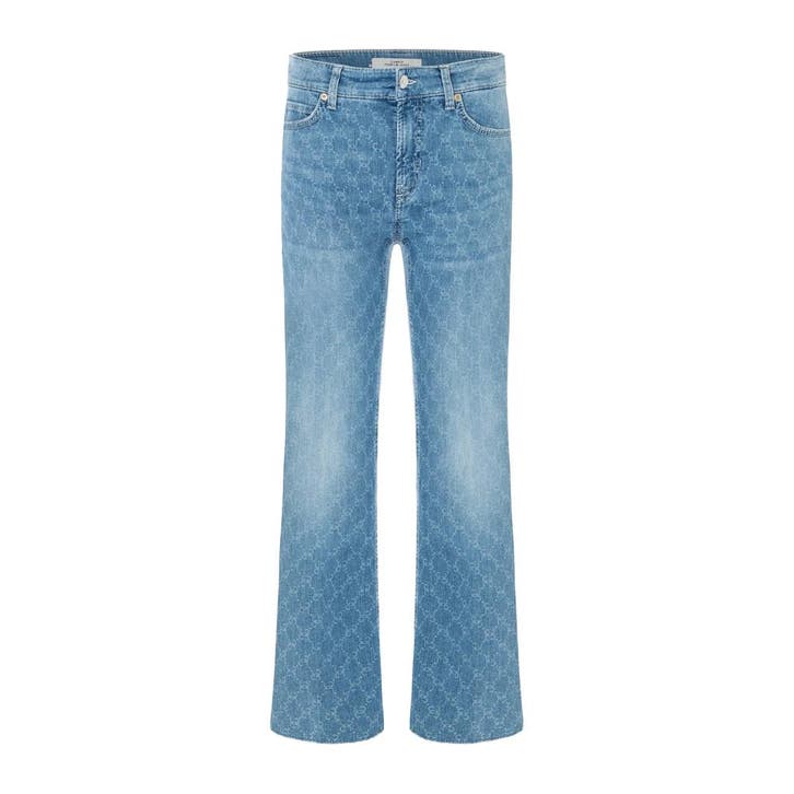 Cambio • Paris Easy Kick jeans motief • 36, Kleding | Dames, Spijkerbroeken en Jeans, Blauw, Nieuw, Verzenden