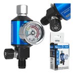 Drukregelaar Met Manometer - Compressor Regelaar 1/4 Duims, Ophalen of Verzenden