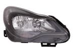 Opel Corsa D 2011-2013 Zwart Koplamp Rechts (Koplampen), Verzenden, Nieuw, Opel