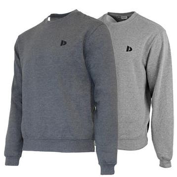 Donnay Donnay Heren - 2-Pack - Fleece Crew Sweater Dean -, Kleding | Heren, Verzenden, Nieuw