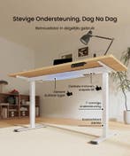 Zit sta bureau - Elektrisch - Verstelbaar - Bureauframe - Wi, Verzenden, Zo goed als nieuw