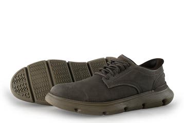 Skechers Instappers in maat 43 Bruin, Kleding | Heren, Bruin, Verzenden, Overige typen, Zo goed als nieuw