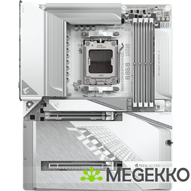 Gigabyte B850 Aorus Stealth Ice, Computers en Software, Moederborden, Nieuw, Verzenden