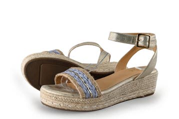 Ayana Sandalen in maat 41 Goud, Overige kleuren, Verzenden, Sandalen of Muiltjes, Zo goed als nieuw