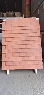 Mooi lot leipannen / tegelpannen – Oranje Rood nuance, Doe-het-zelf en Verbouw, Dakpannen en Dakbedekking, Steen of Klei, Verzenden