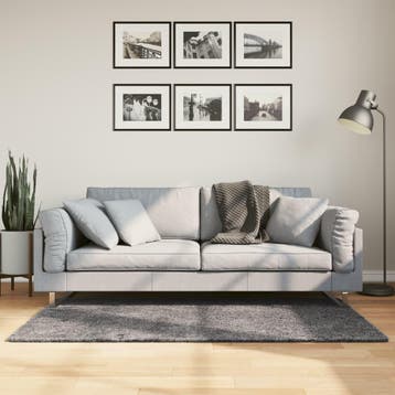vidaXL Vloerkleed HUARTE laagpolig zacht wasbaar 80x150 cm, Verzenden, Nieuw