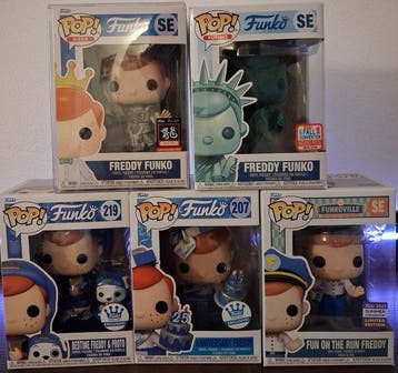 Funko - Funko Pop Freddy Funko - Various x 5