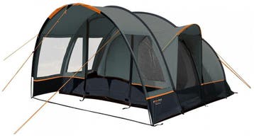 Eurotrail Alabama Polyester 4 persoons familietent Nieuw, Caravans en Kamperen, Tenten, Ophalen of Verzenden, Nieuw, Tot en met 4