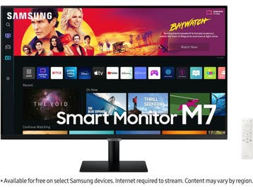 Samsung Smart Monitor M70B - 32 - 4K UHD - Zwart, Computers en Software, Monitoren, Verzenden, Nieuw, Samsung